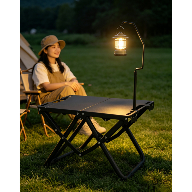 Outdoor Furniture Iron - Portable Foldable Camping Table – Lightweight