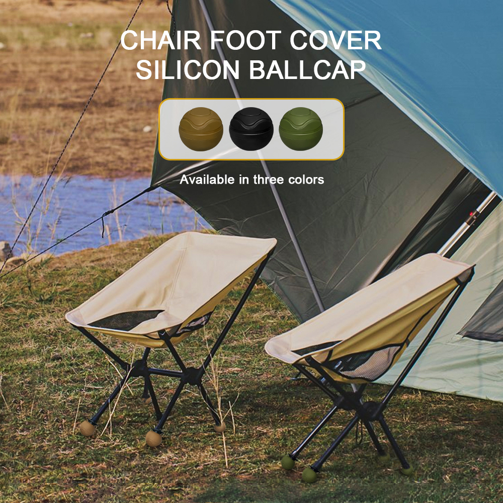 Outdoor Furniture Legs - 4pcs/1set Camping Chair Leg Cap Shock