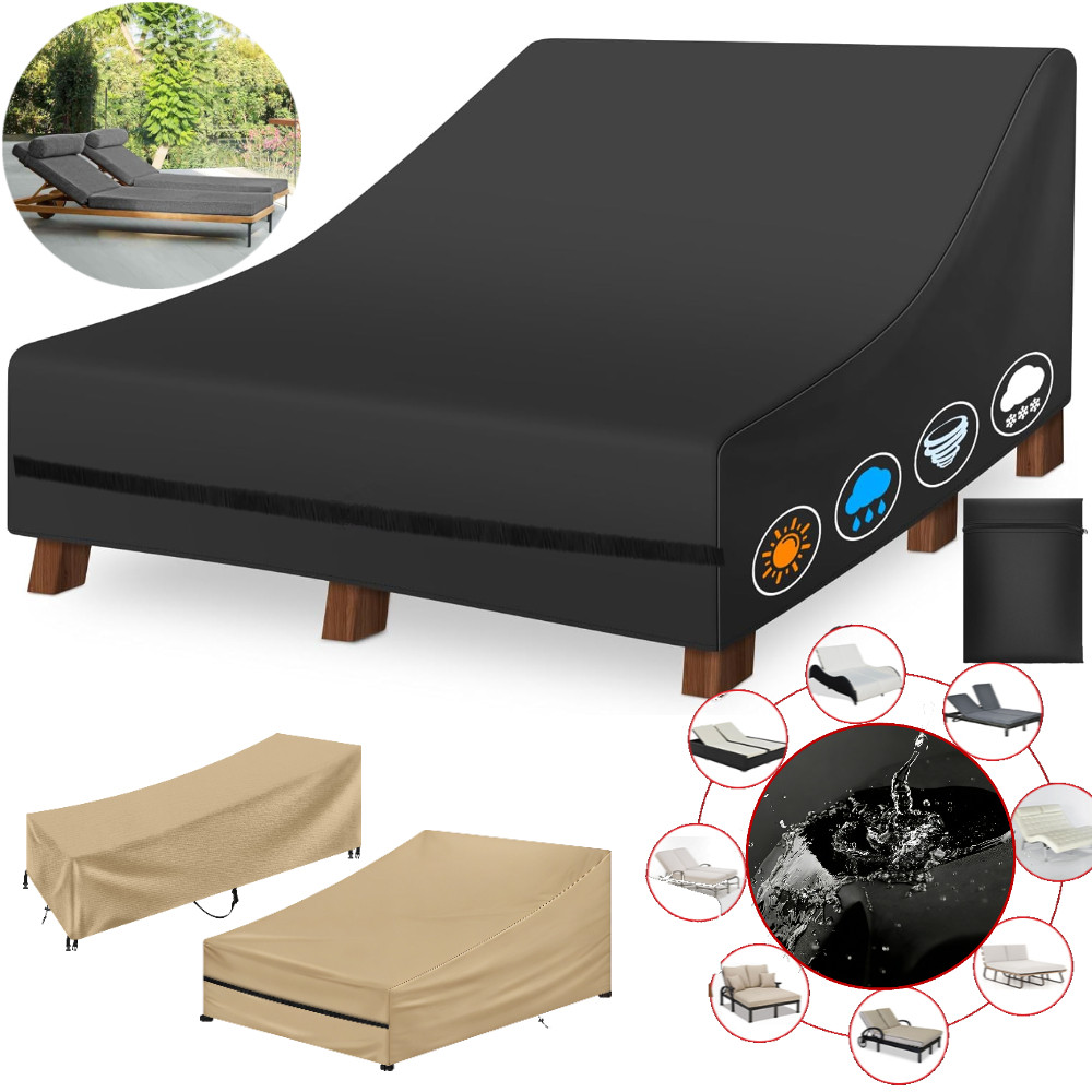 Outdoor Furniture Manufacturer - Waterproof Double/Single Wide Patio Chaise Lounge