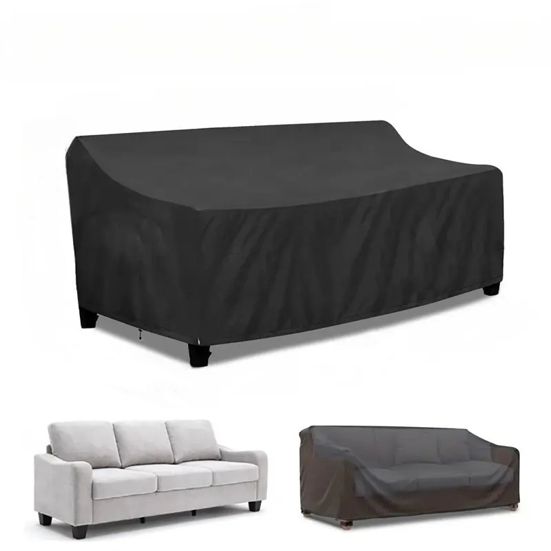 Outdoor Furniture Protector - Heavy-Duty Patio Double Sofa Cover with