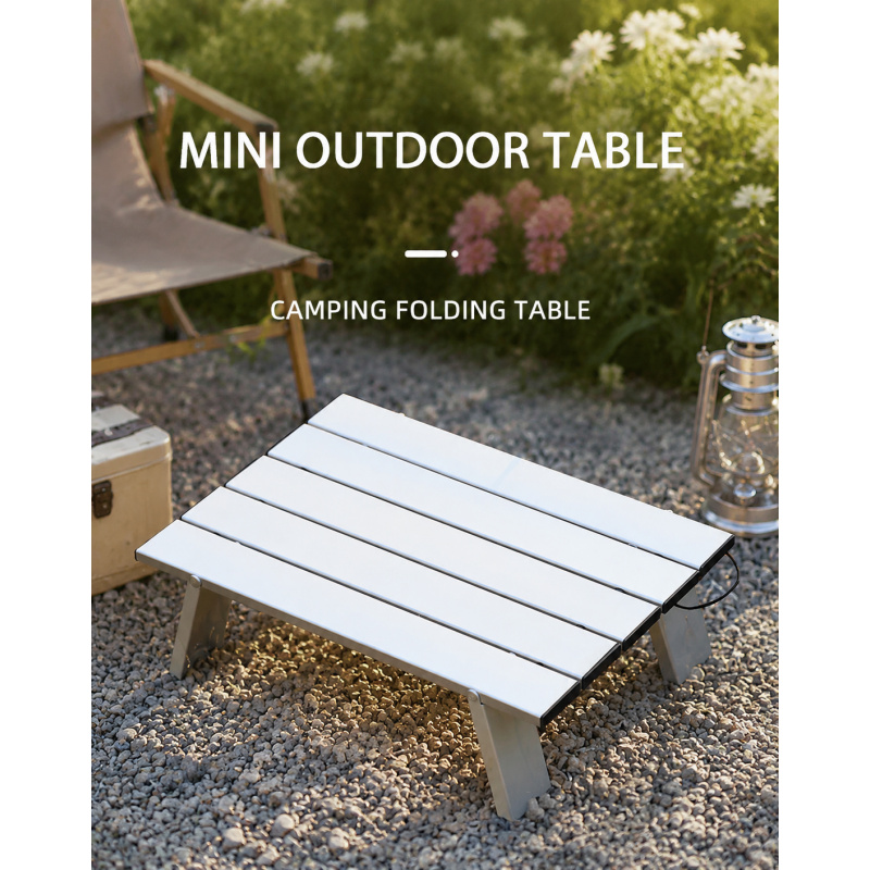 Outdoor Furniture Diy Plans - Lightweight Foldable Backpacking Table, Aluminum Roll