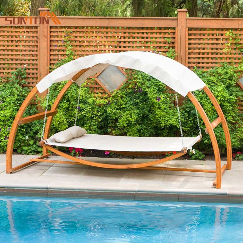 Outdoor Furniture Durable - Modern 2-Person Waterproof Patio Swing Hammock