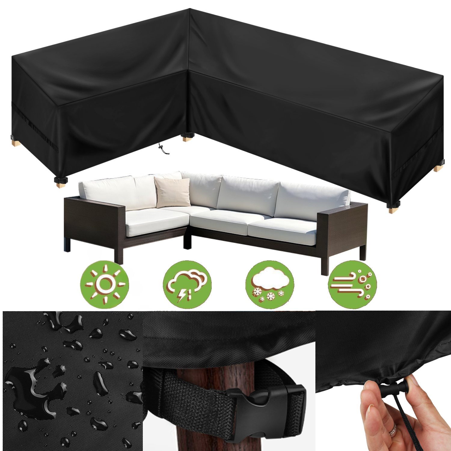 Outdoor Waterproof Sectional S - Outdoor Furniture Protector 리뷰 및 가격