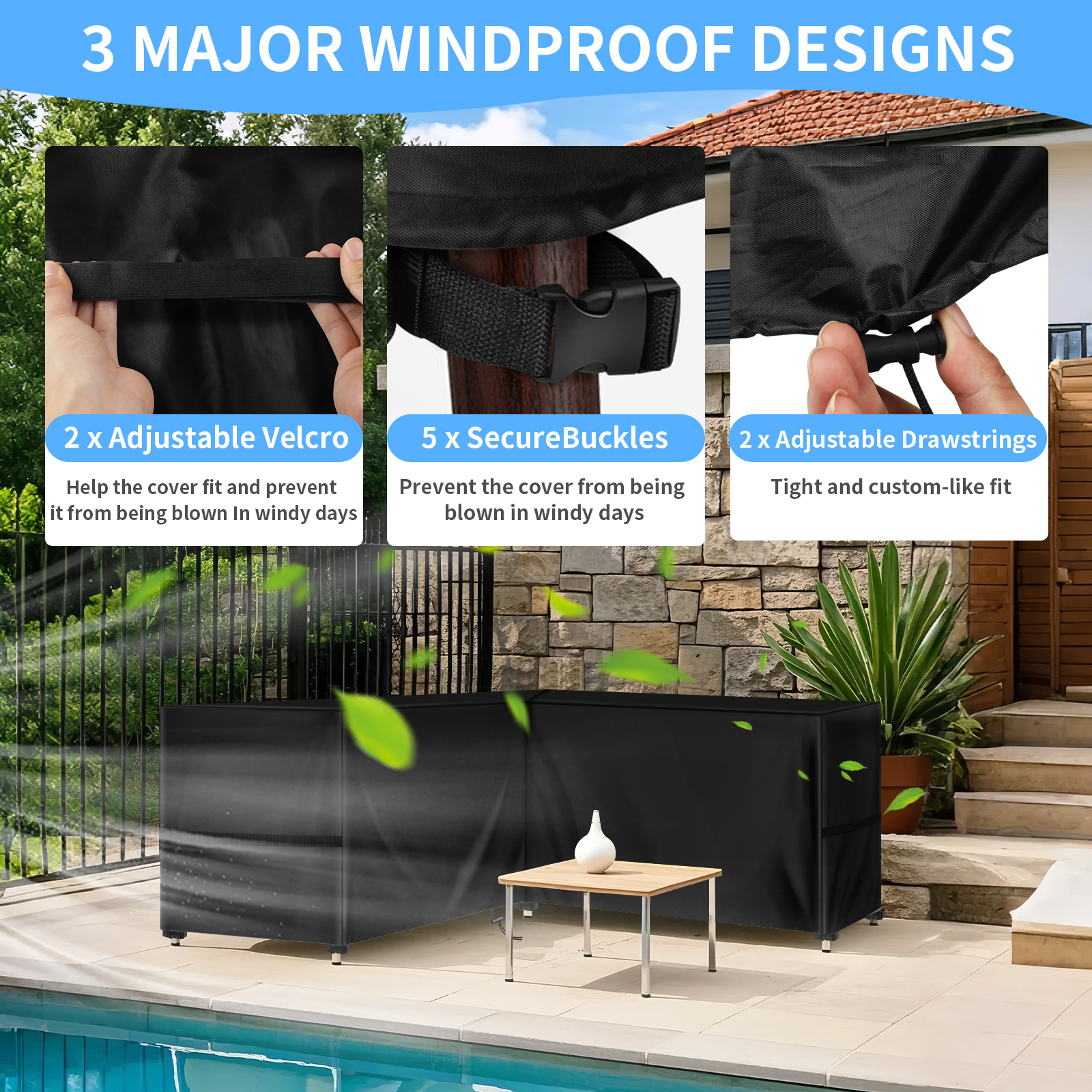 Outdoor Waterproof Sectional S - Outdoor Furniture Protector 리뷰 및 가격
