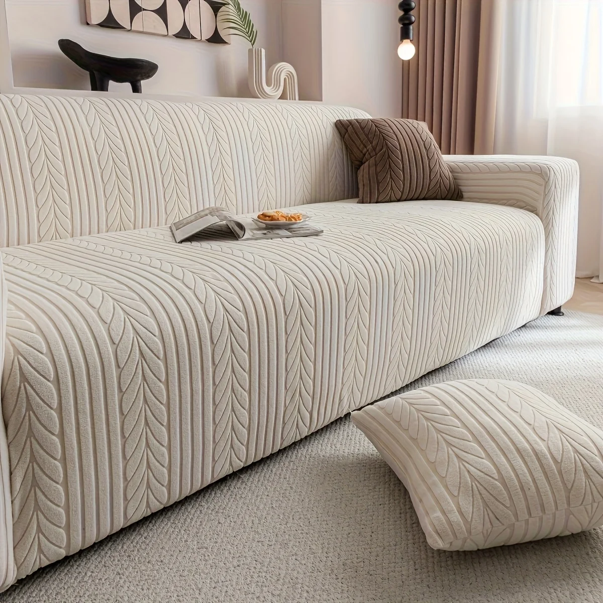 us1 Striped Sofa Cover, Washab - Outdoor Furniture Durable 리뷰 및 가격