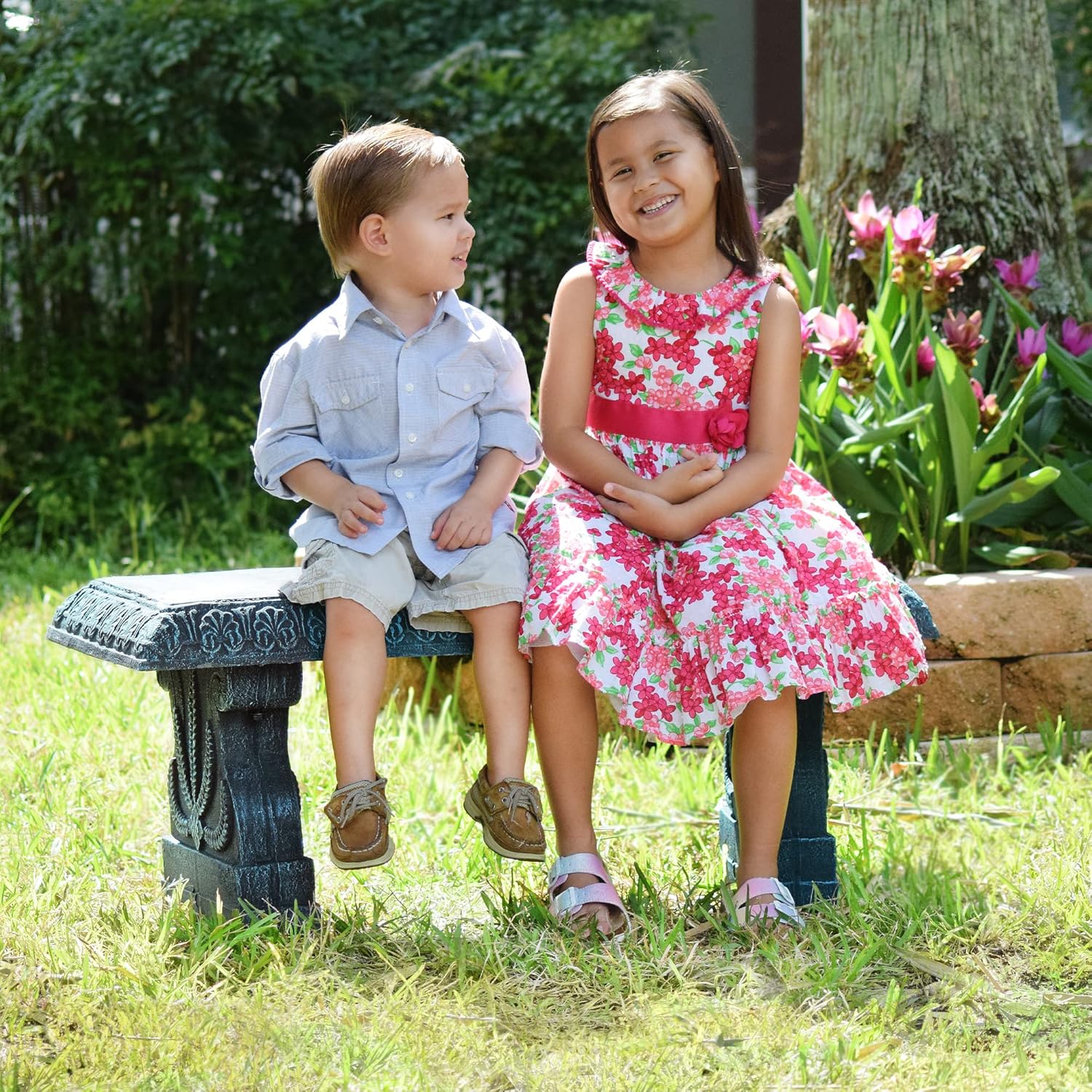 Outdoor Fiberclay Garden Bench - Outdoor Furniture Durable 리뷰 및 가격