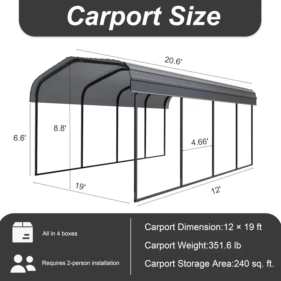 2026 Hot Sale 11x19ft Galvaniz - Outdoor Furniture Durable 리뷰 및 가격