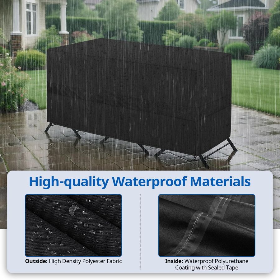Bistro Set Cover Waterproof, O - Outdoor Furniture Covers Waterproof 리뷰 및 가격