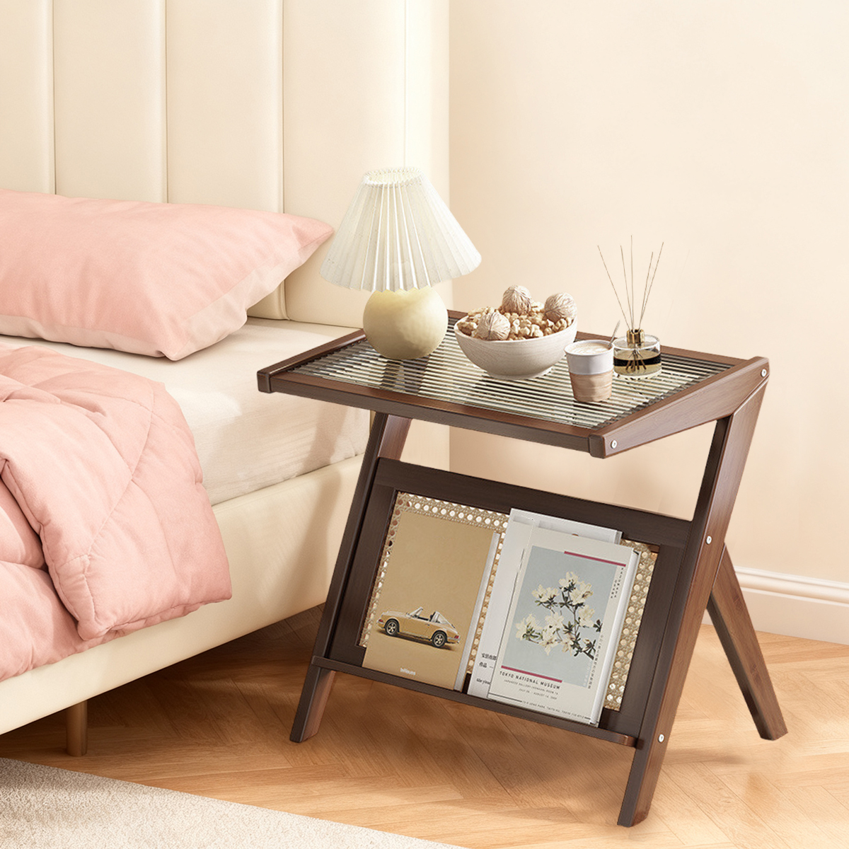 Mid-Century Boho Rattan Bamboo - Outdoor Furniture Sale 리뷰 및 가격
