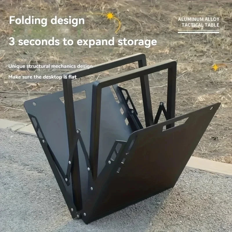 Portable Foldable Camping Tabl - Outdoor Furniture Iron 리뷰 및 가격