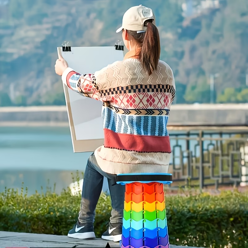 2026 1PC Rainbow Folding Stool - Outdoor Furniture Diy Plans 리뷰 및 가격