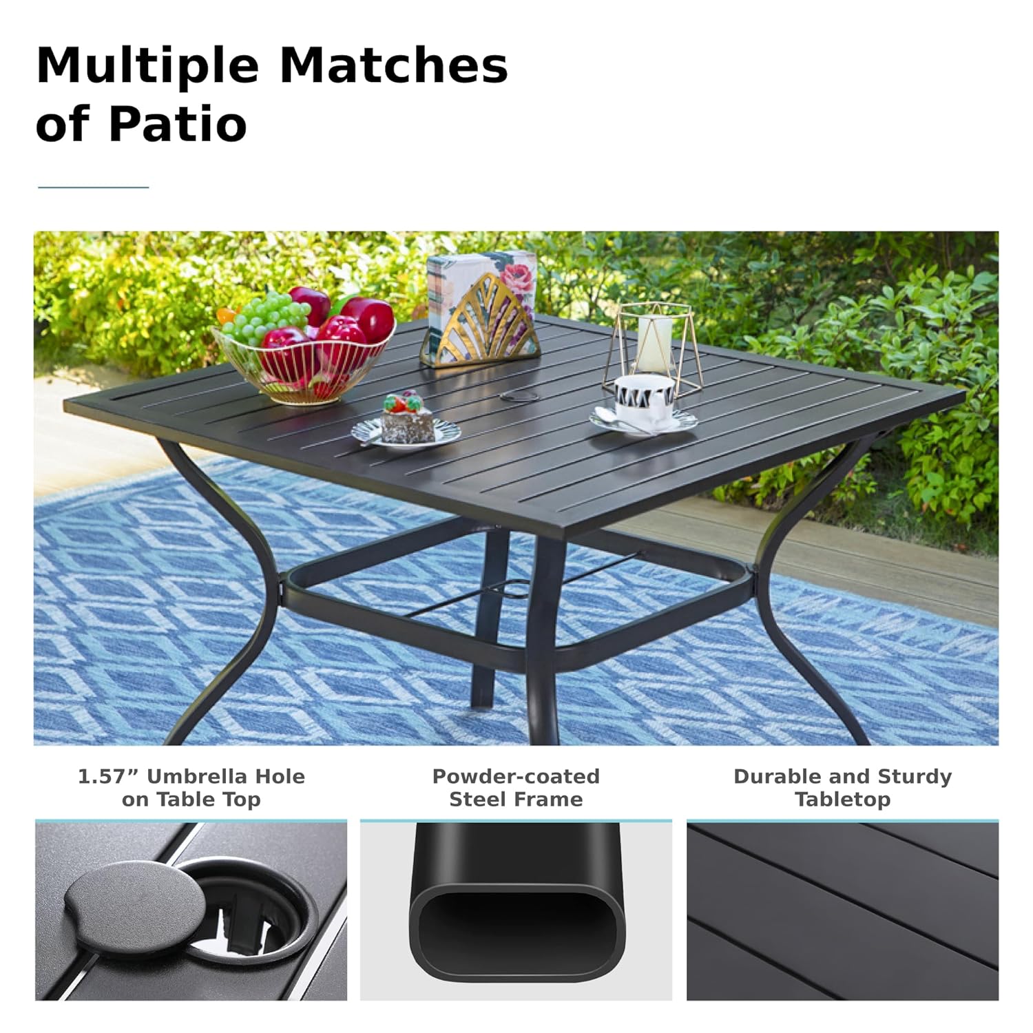 Patio Table Chairs Set Outdoor - Outdoor Furniture With Umbrella 리뷰 및 가격