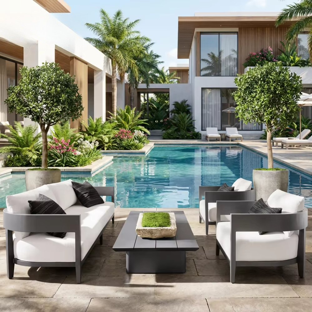 Aluminium Outdoor Garden Sofa  - Outdoor Furniture Thailand 리뷰 및 가격