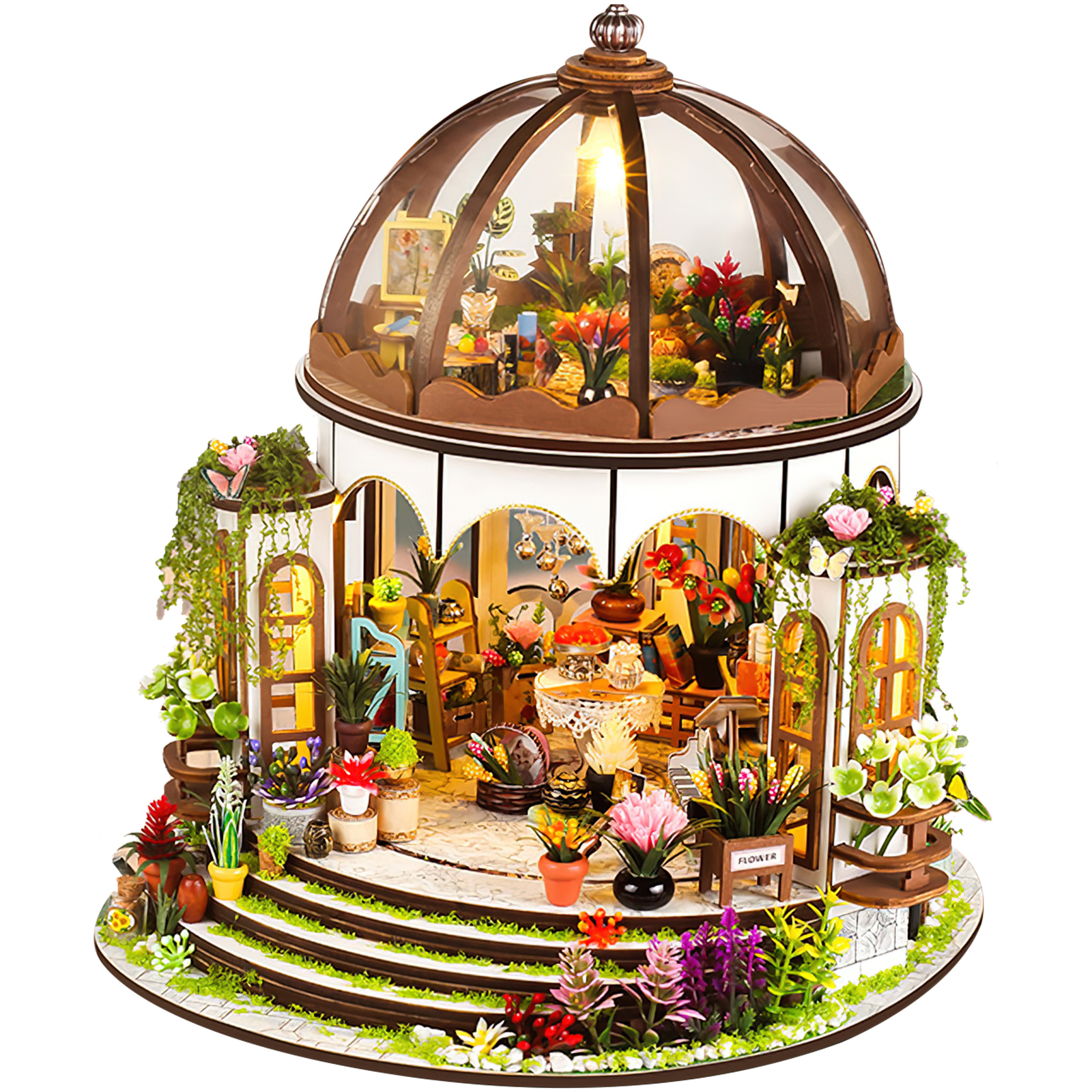 DIY Miniature Dollhouse Kit 3D - Outdoor Furniture Manufacturer 리뷰 및 가격