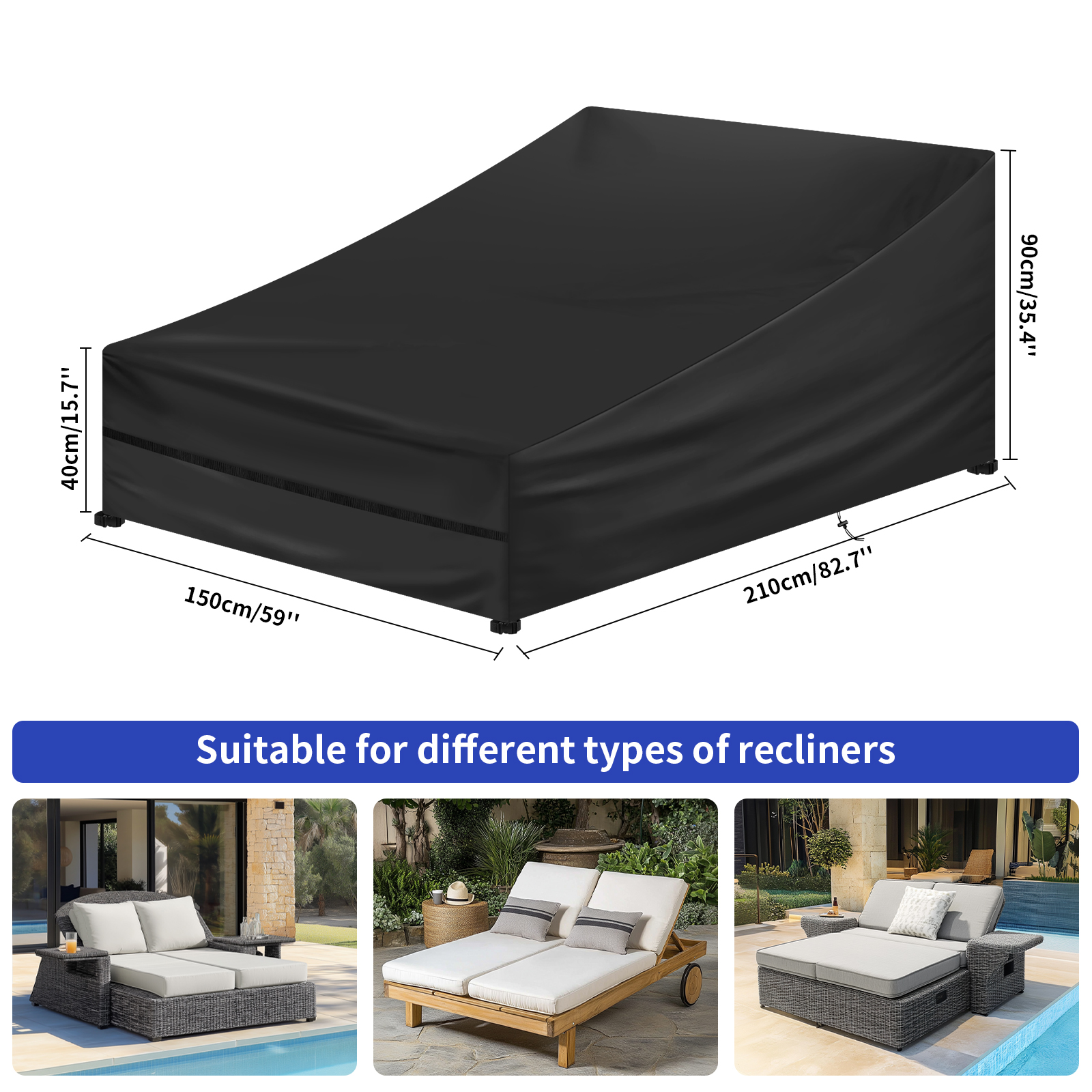 Waterproof Double/Single Wide  - Outdoor Furniture Manufacturer 리뷰 및 가격