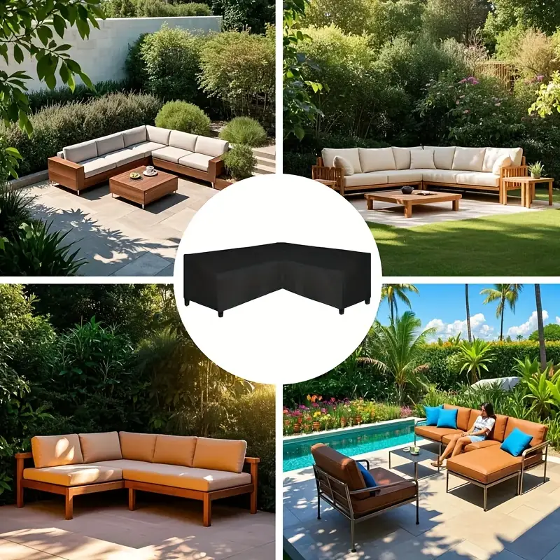 Anti-UV L-shaped Outdoor Sofa  - Outdoor Furniture Manufacturer 리뷰 및 가격