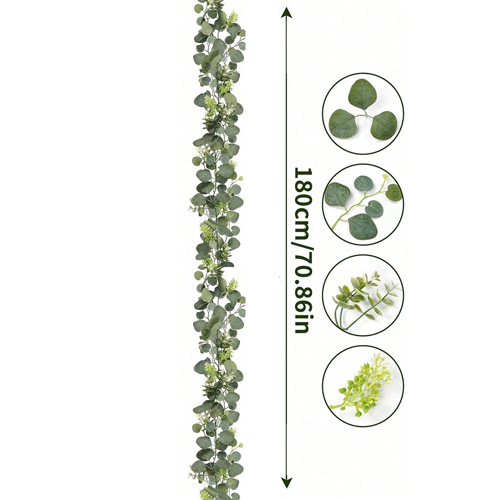 Artificial Eucalyptus Garland  - Outdoor Furniture Sale 리뷰 및 가격