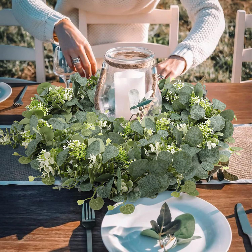 Artificial Eucalyptus Garland  - Outdoor Furniture Sale 리뷰 및 가격
