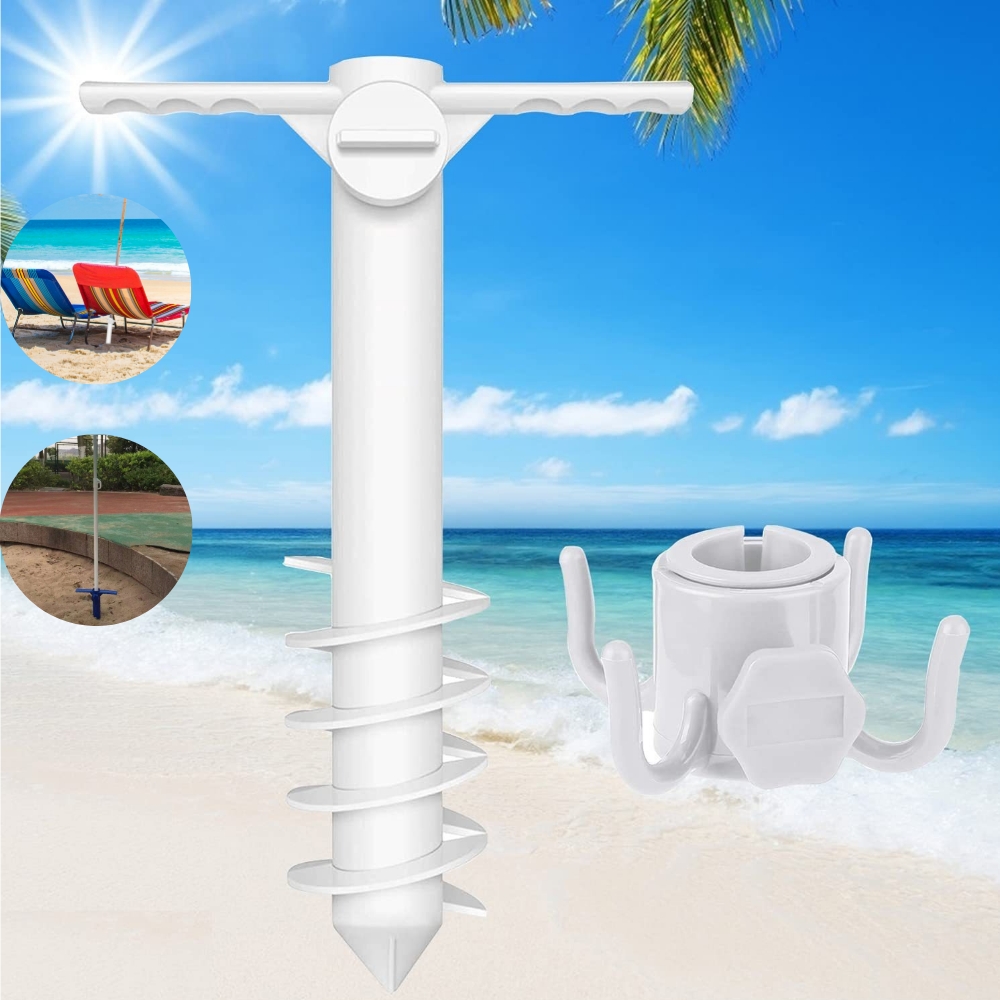 3/5 Spin Beach Umbrella Stand  - Outdoor Furniture With Umbrella 리뷰 및 가격