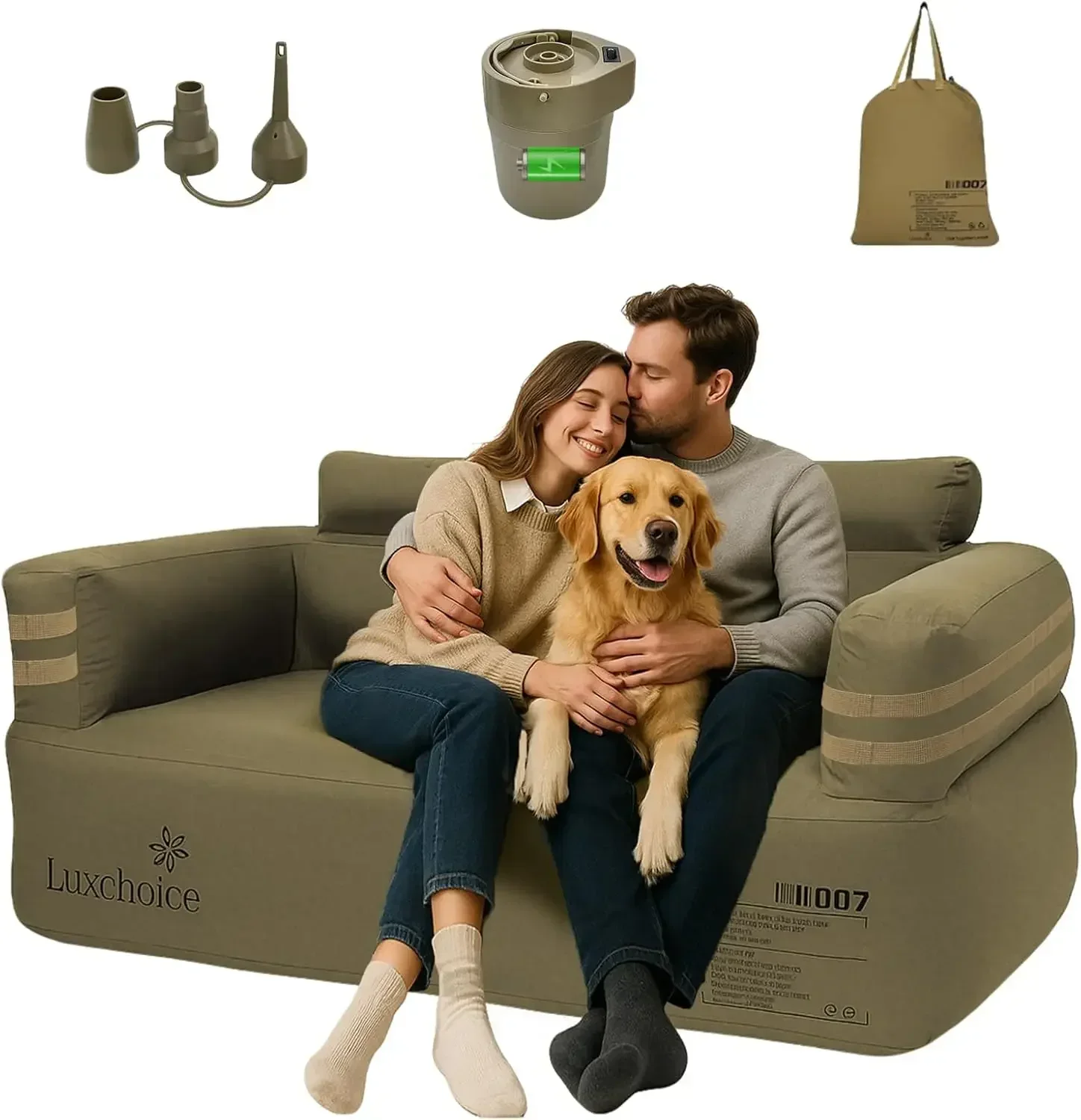 Portable Inflatable Couch for  - Outdoor Furniture Durable 리뷰 및 가격