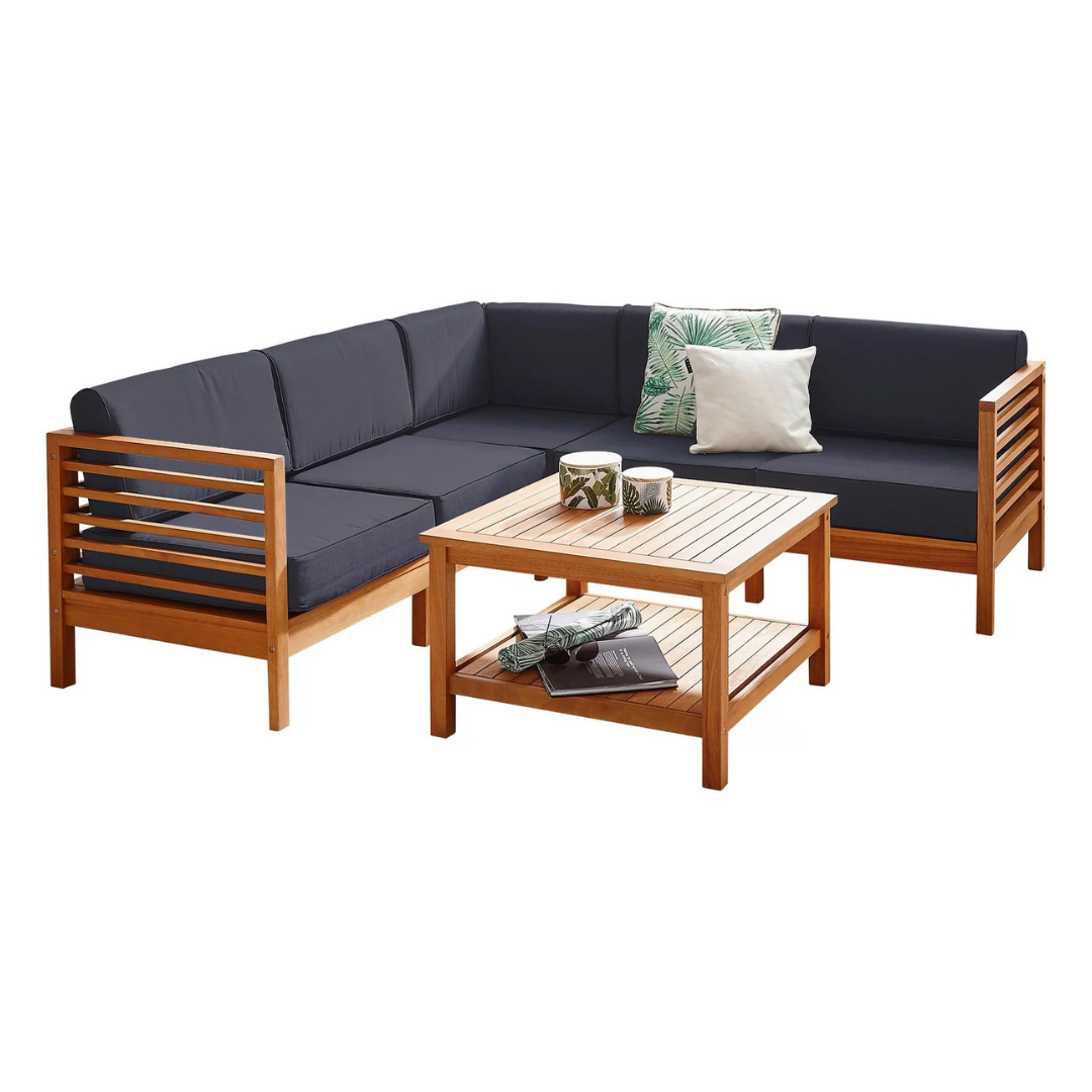 Modern Outdoor Teak Wood Sofa  - Outdoor Furniture Warehouse 리뷰 및 가격
